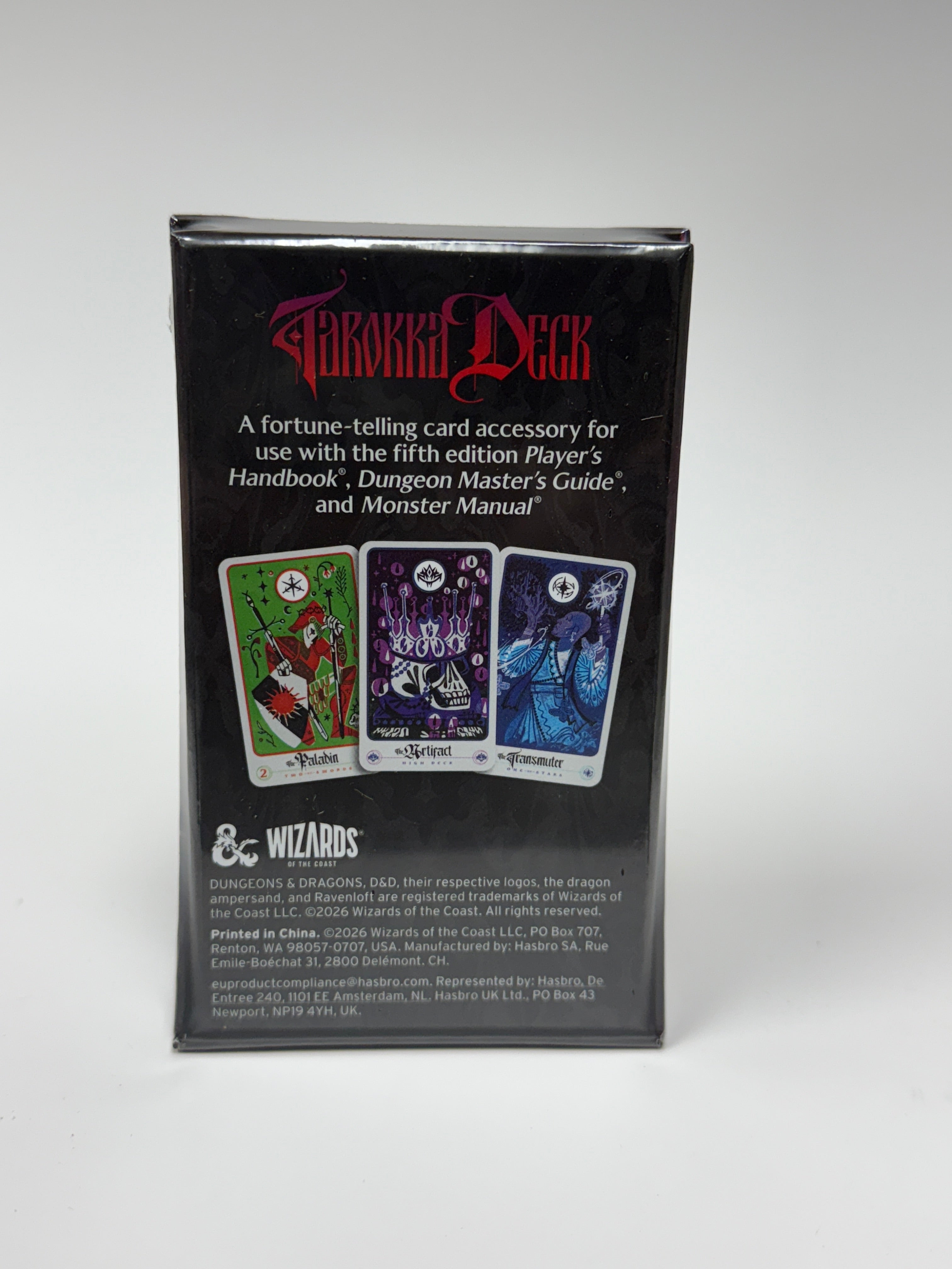 Dungeons & Dragons: Ravenloft Tarokka Deck