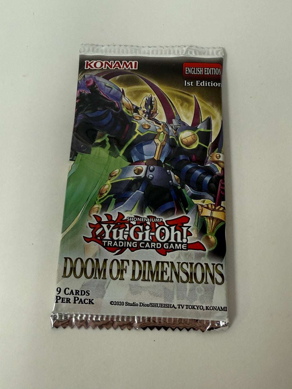 Yu-Gi-Oh: Doom of Dimensions Booster Pack