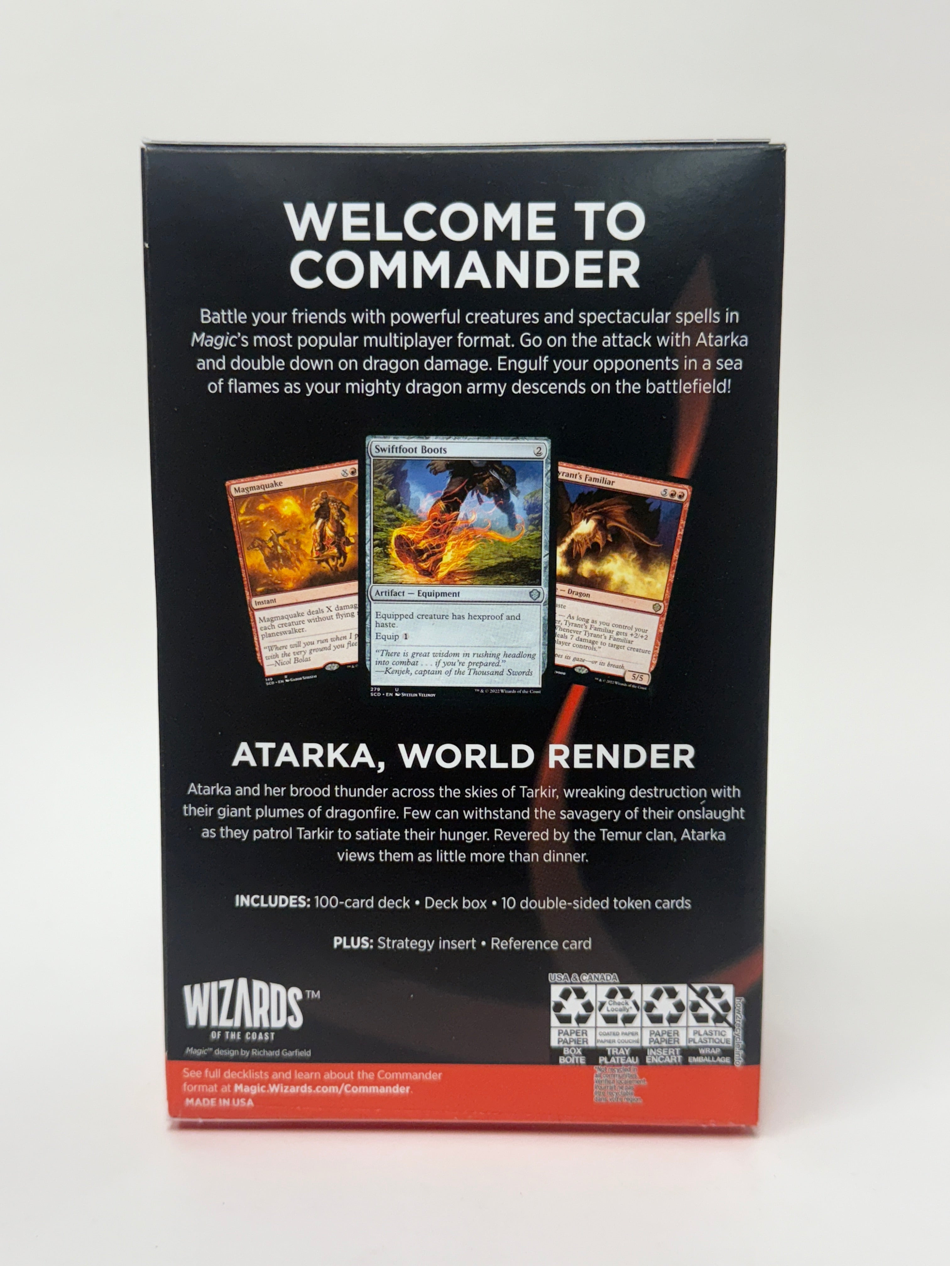 Magic The Gathering: Draconic Destruction Starter Commander Deck