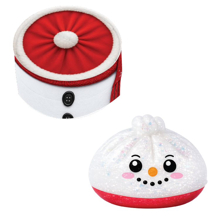 Fun Doh Christmas Dumpling Squishy Toy (Each - Chosen at Random)