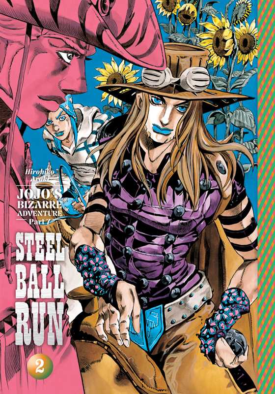 JoJo's Bizarre Adventure: Part 7--Steel Ball Run, Vol. 2 by Hirohiko  Araki: Hardcover; 394 pages / English