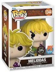 Pop! Animation: Meliodas (#1344) PX Previews Exclusive - Glow in the Dark Chase