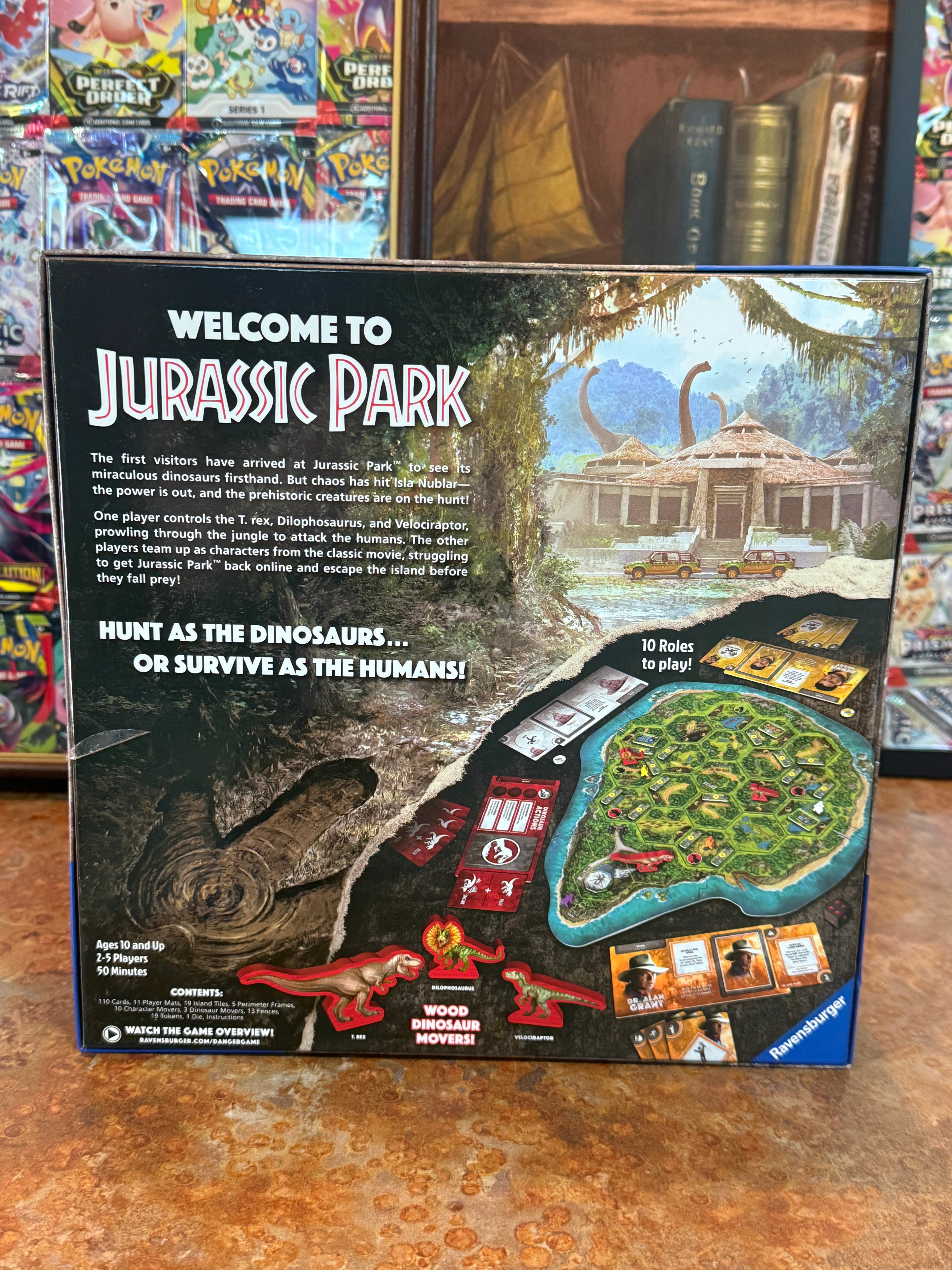 Ravensburger Jurassic Park: DANGER! Adventure Strategy Game
