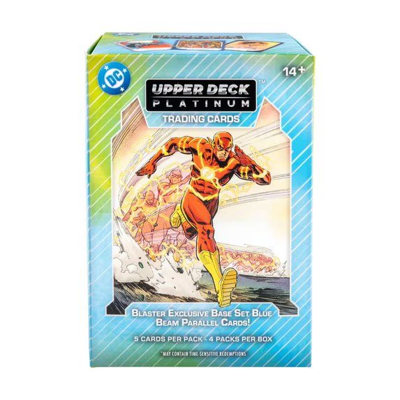 2026 Upper Deck DC Platinum Trading Card Blaster Box
