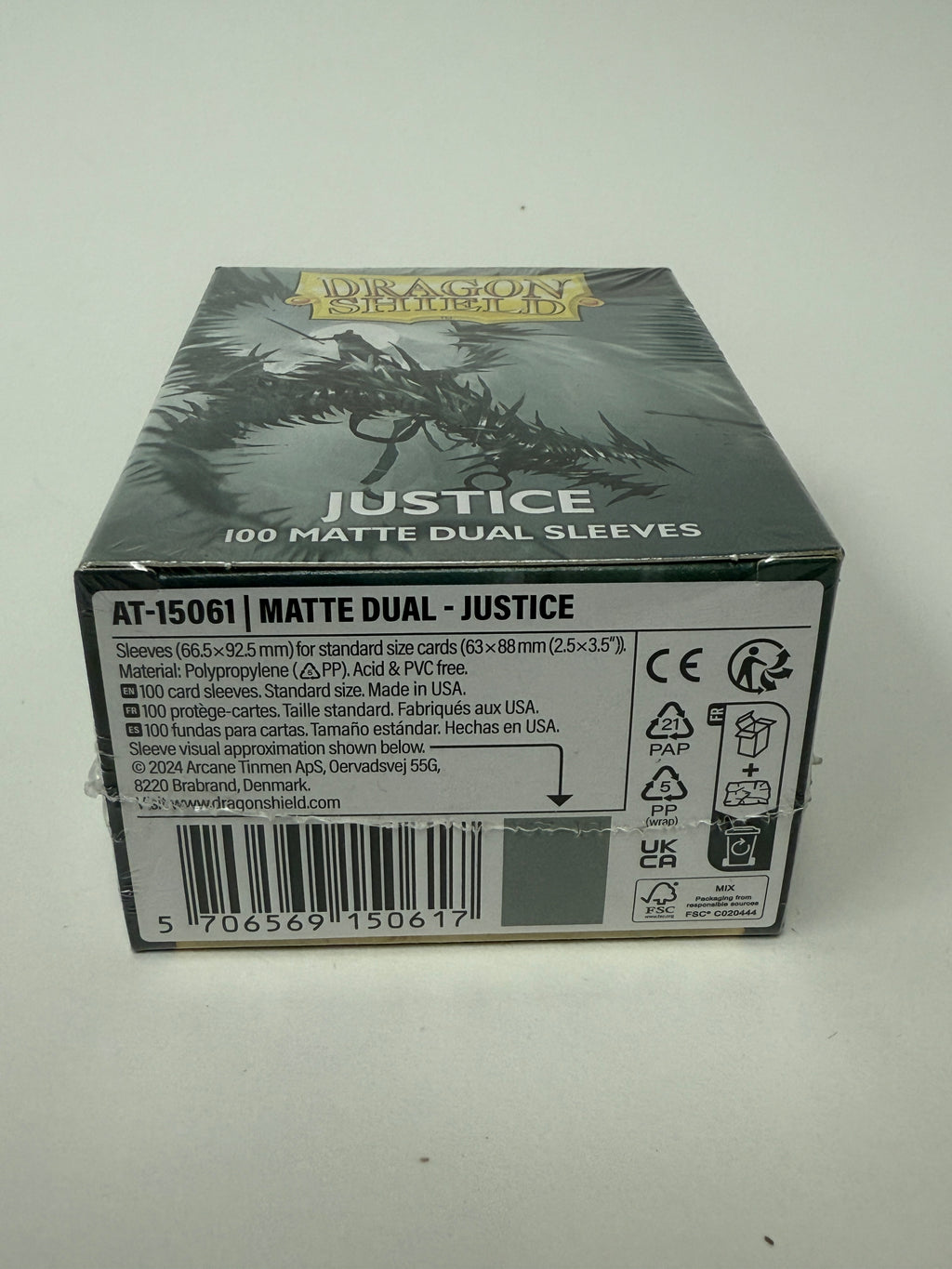 Dragon Shield Standard Size Dual Matte Sleeves