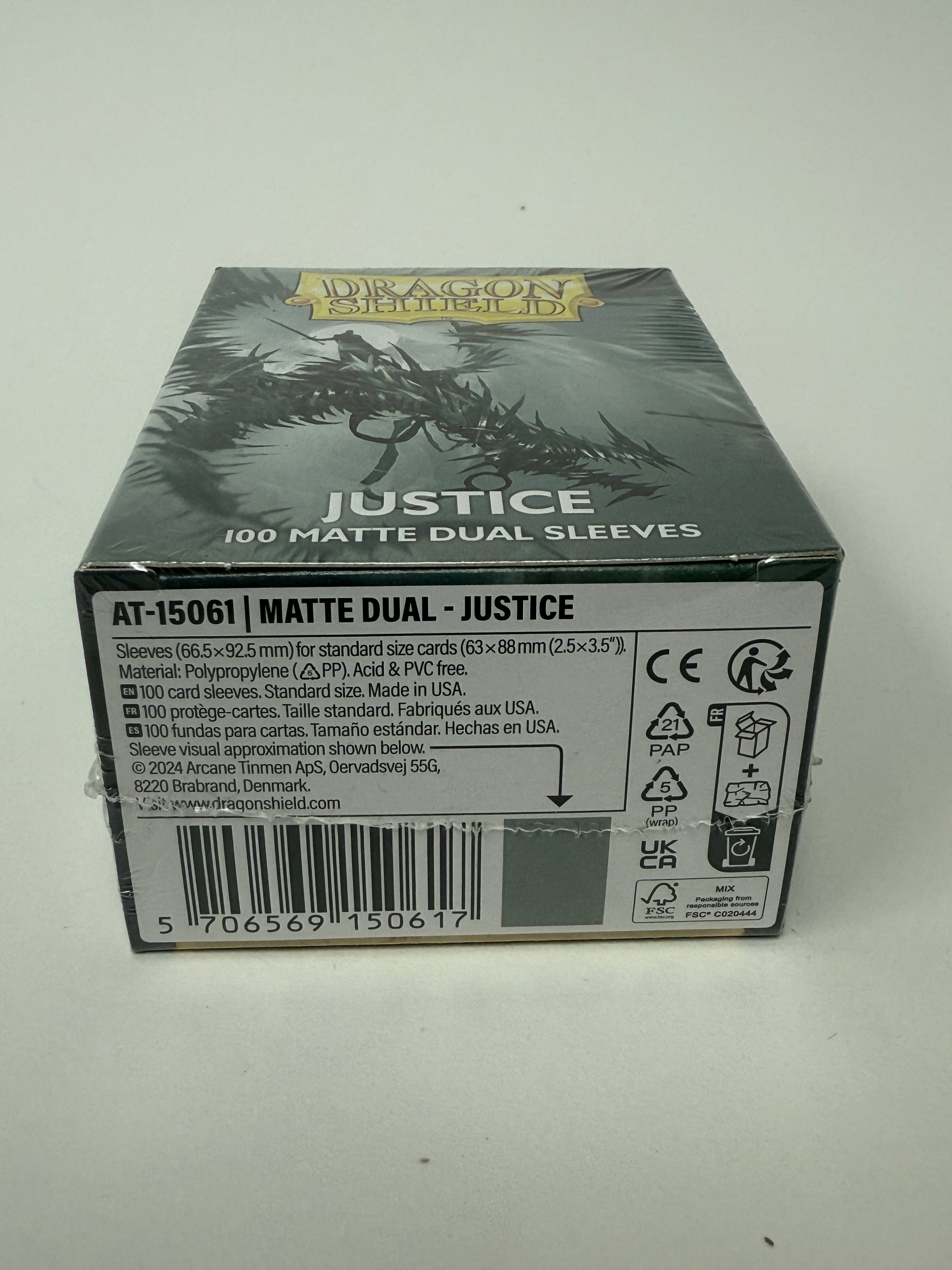 Dragon Shield Standard Size Dual Matte Sleeves