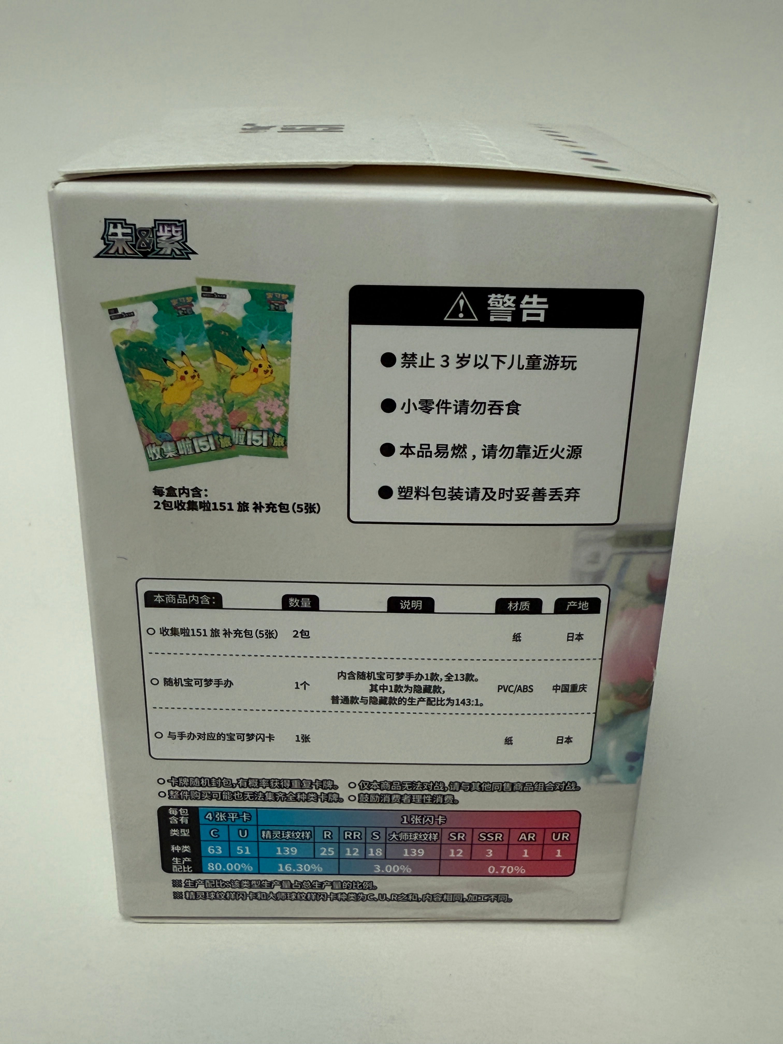 Pokemon Dream Collection 151 Figure Blind Box