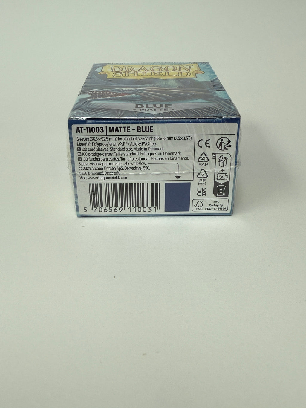Dragon Shield Standard Size Matte Sleeves