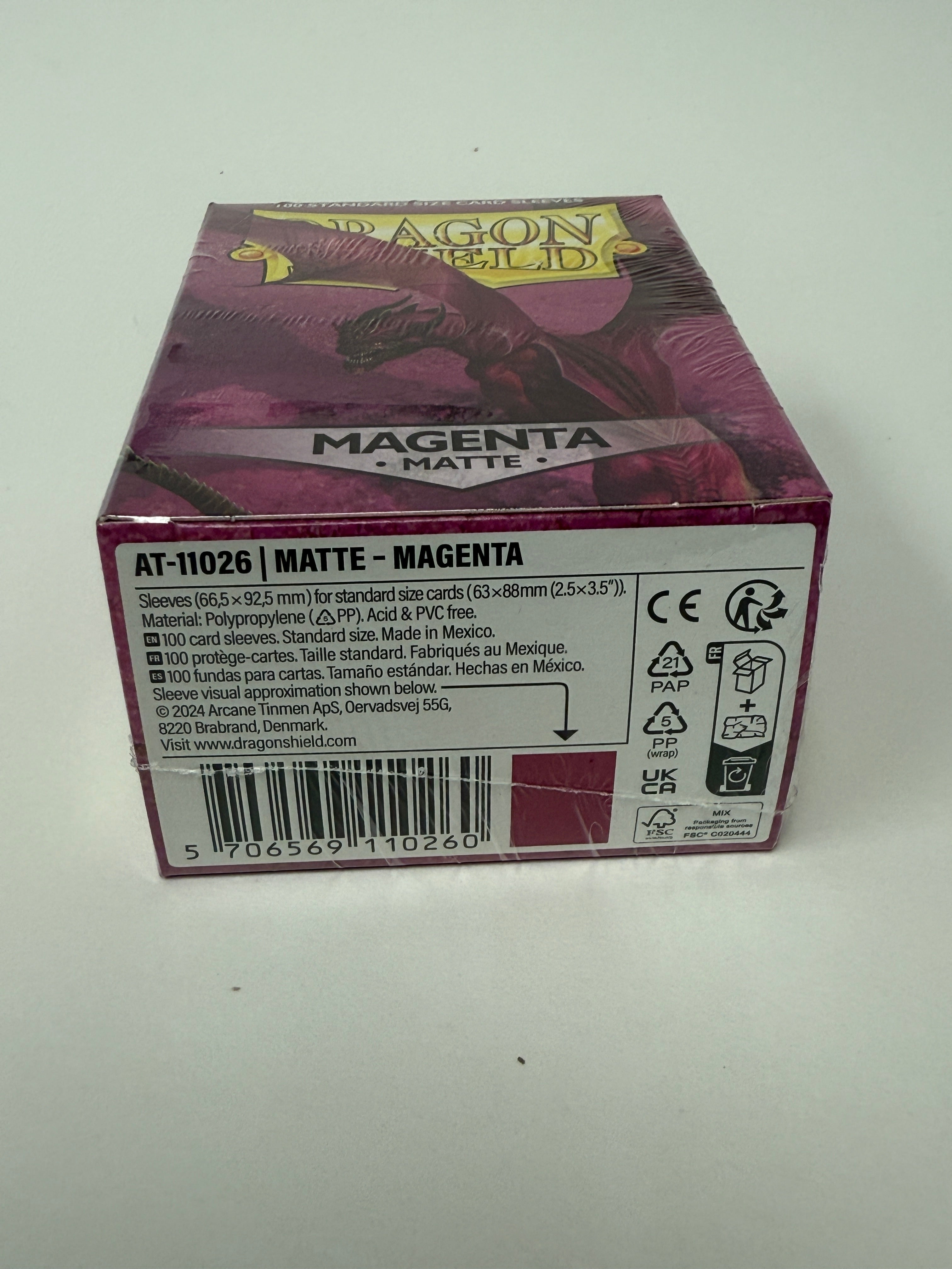 Dragon Shield Standard Size Matte Sleeves