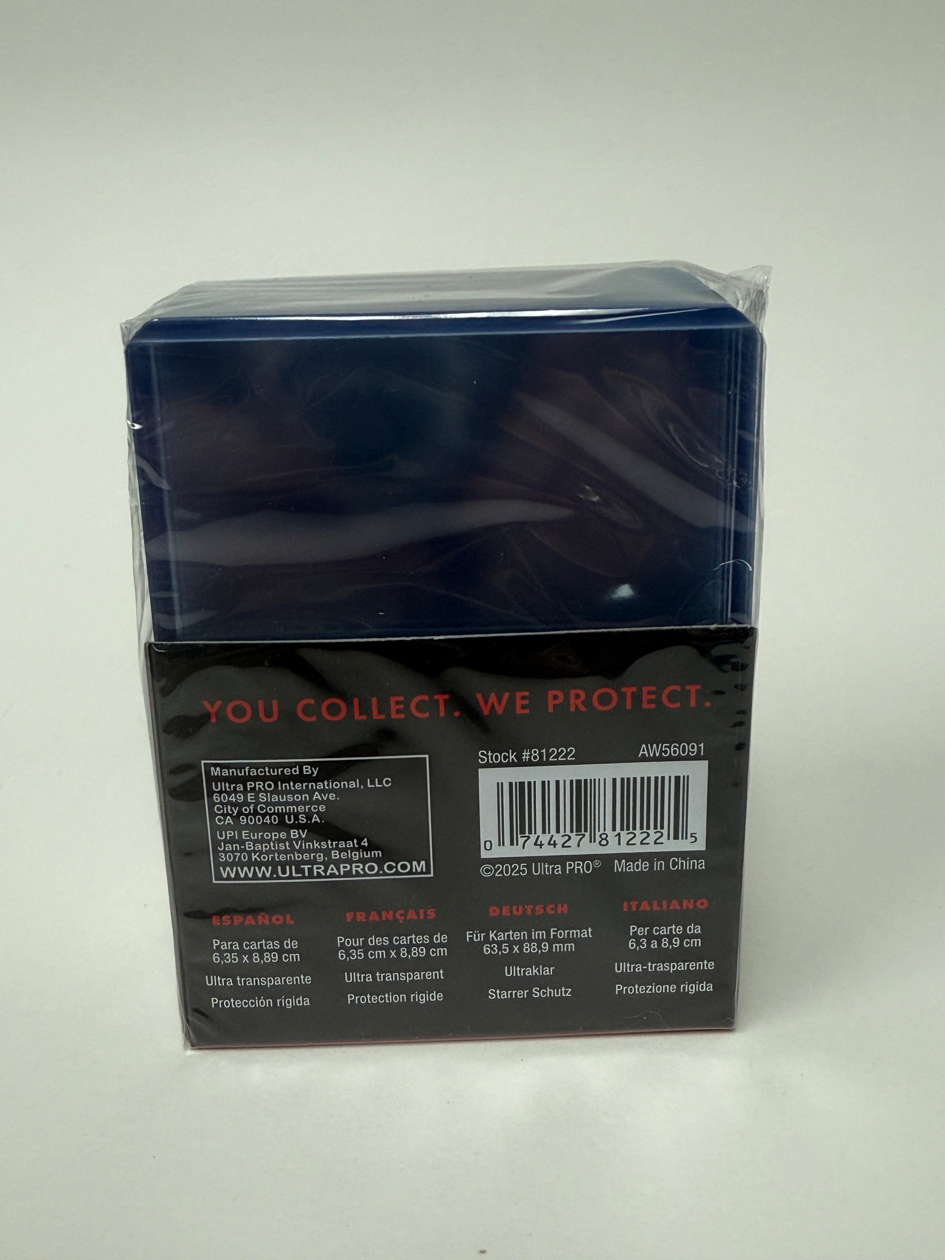 Ultra PRO Top Loaders - 25 Count