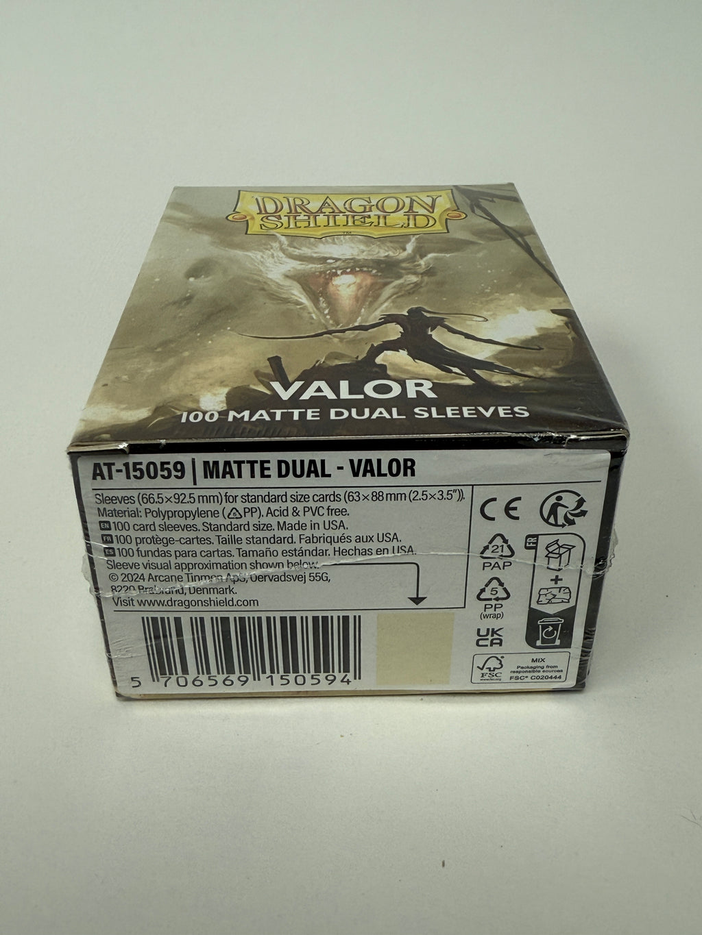 Dragon Shield Standard Size Dual Matte Sleeves