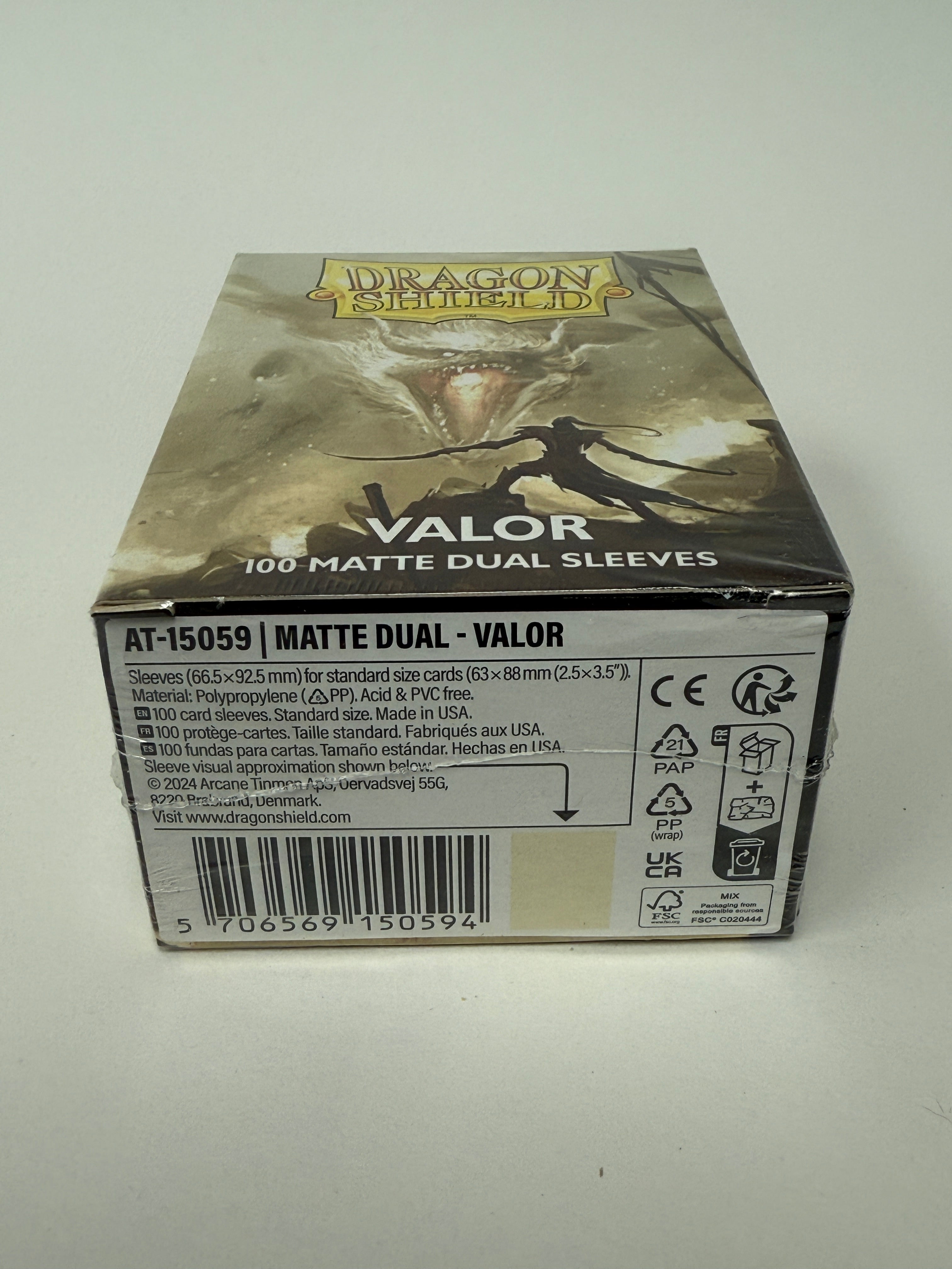 Dragon Shield Standard Size Dual Matte Sleeves