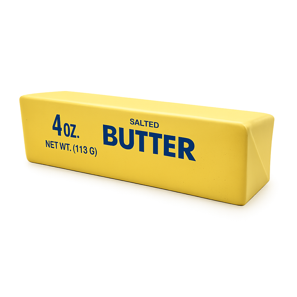Fun Doh 6" Butter Stick Slow-Rise Squishy Toy (Each)