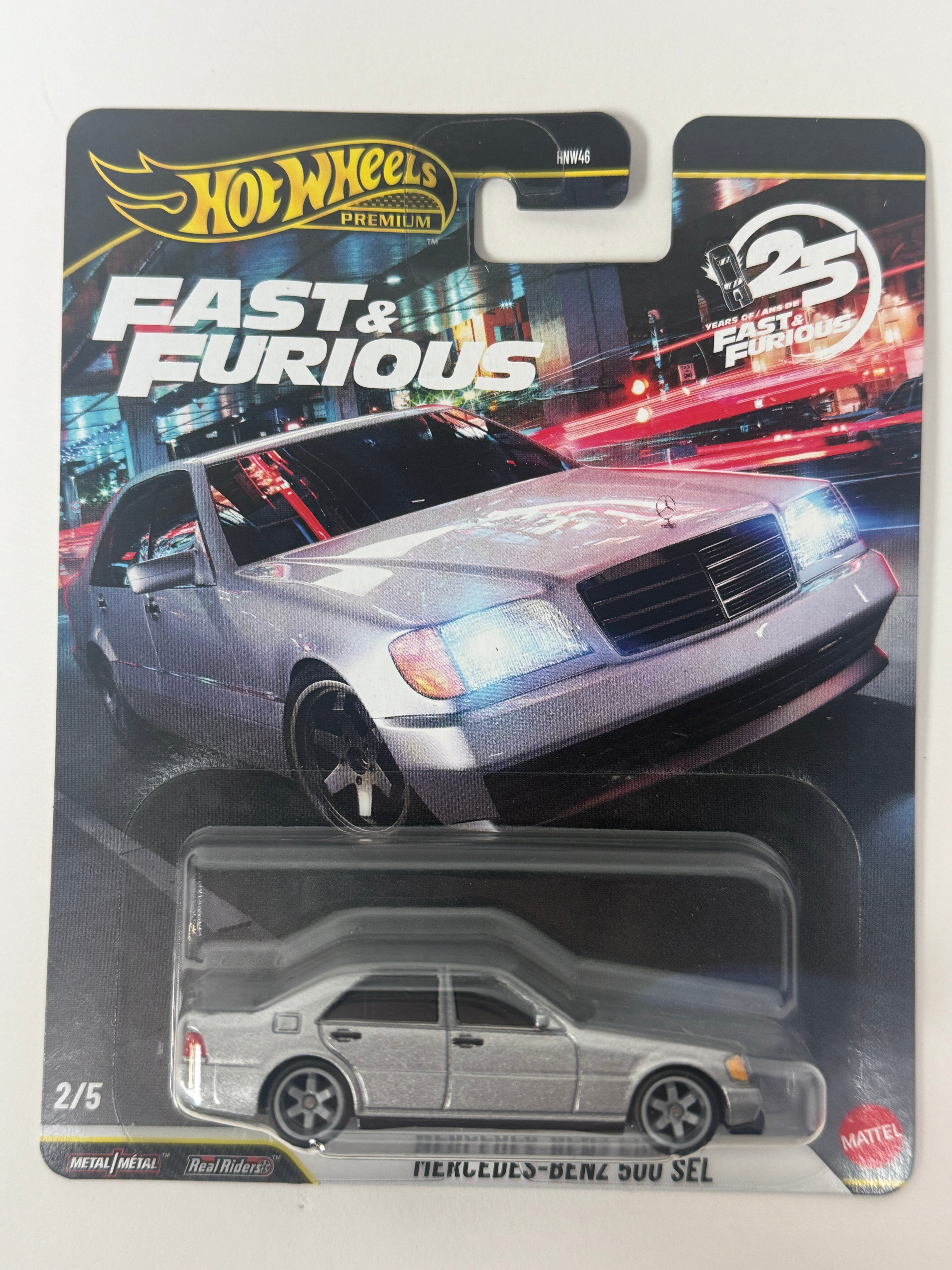 Hot Wheels Fast & Furious - Mercedes-Benz 500 SEL