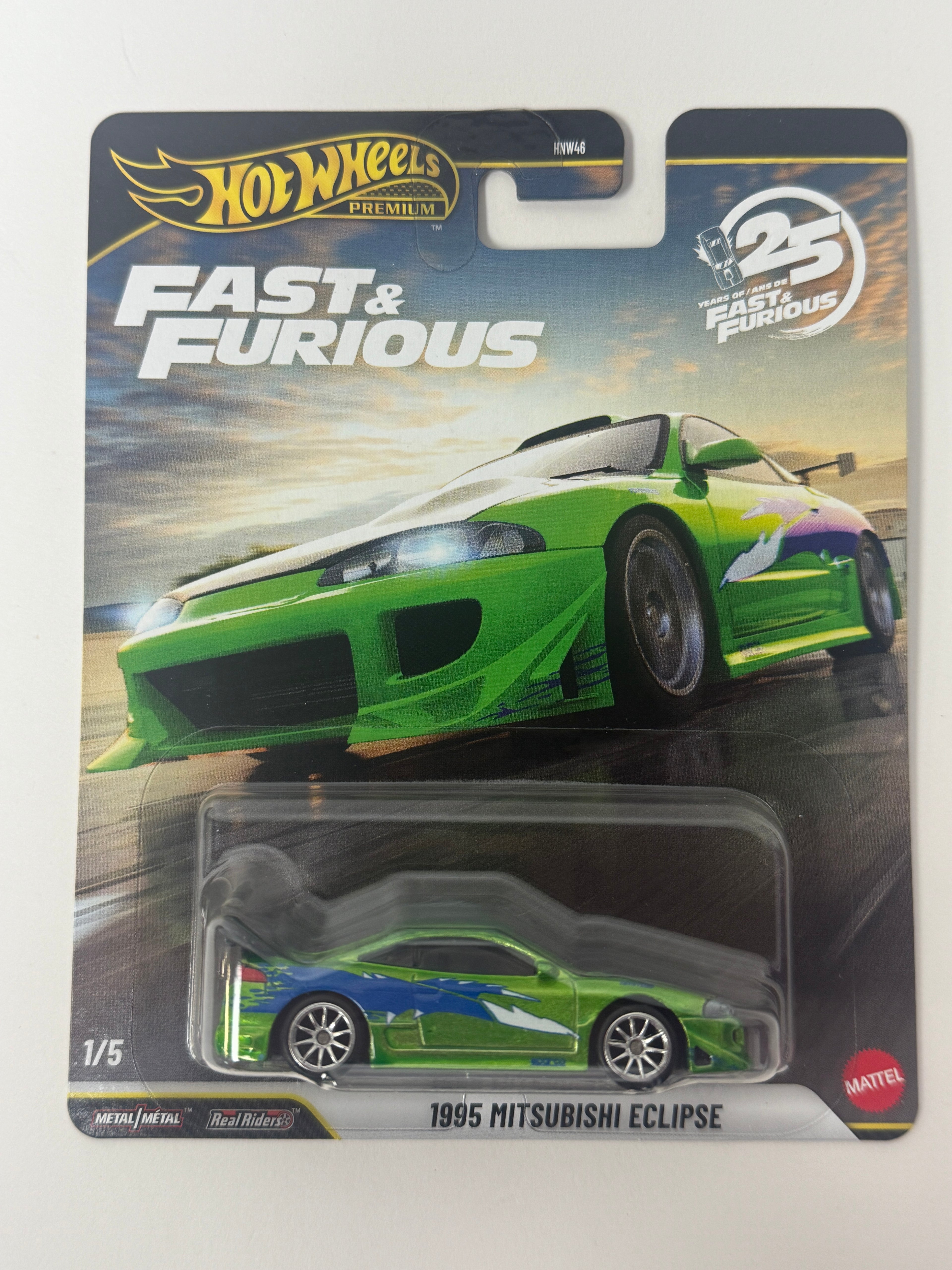 Hot Wheels Fast & Furious - 1995 Mitsubishi Eclipse