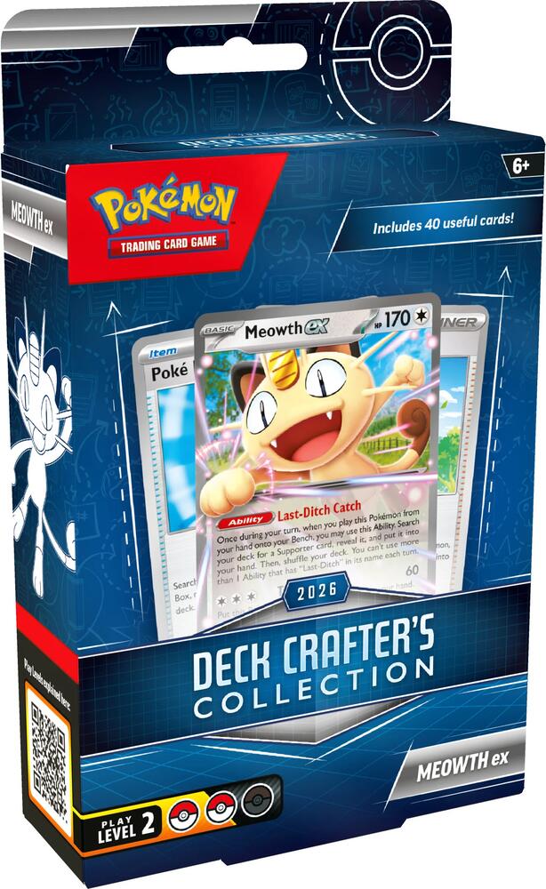 Pokemon: 2026 Deck Crafter's Collection - Meowth EX