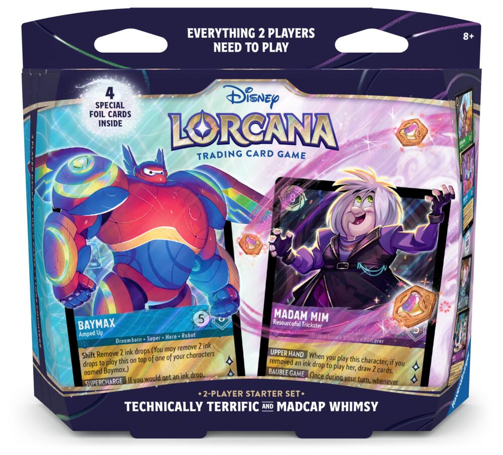 Lorcana: Hyperia City - 2 Player Starter Set (Technically Terrific and Madcap Whimsy)