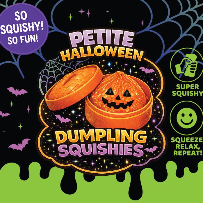Fun Doh Petite (Mini) Halloween Squishy Dumplings (Each - Chosen at Random)