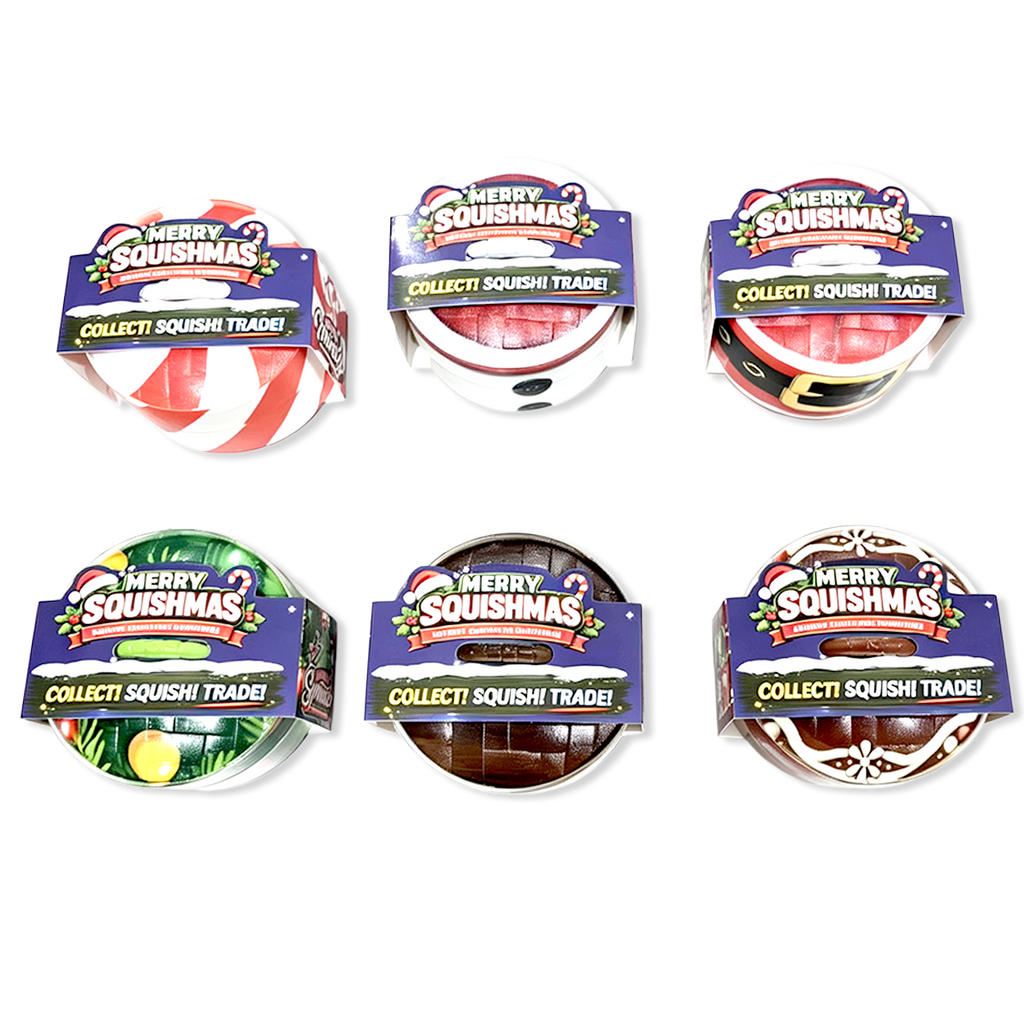 Fun Doh Christmas Dumpling Squishy Toy (Each - Chosen at Random)