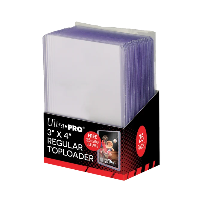 Ultra Pro: 3" x 4" Regular Top Loader 25 Count (Includes 25 Penny Sleeves)