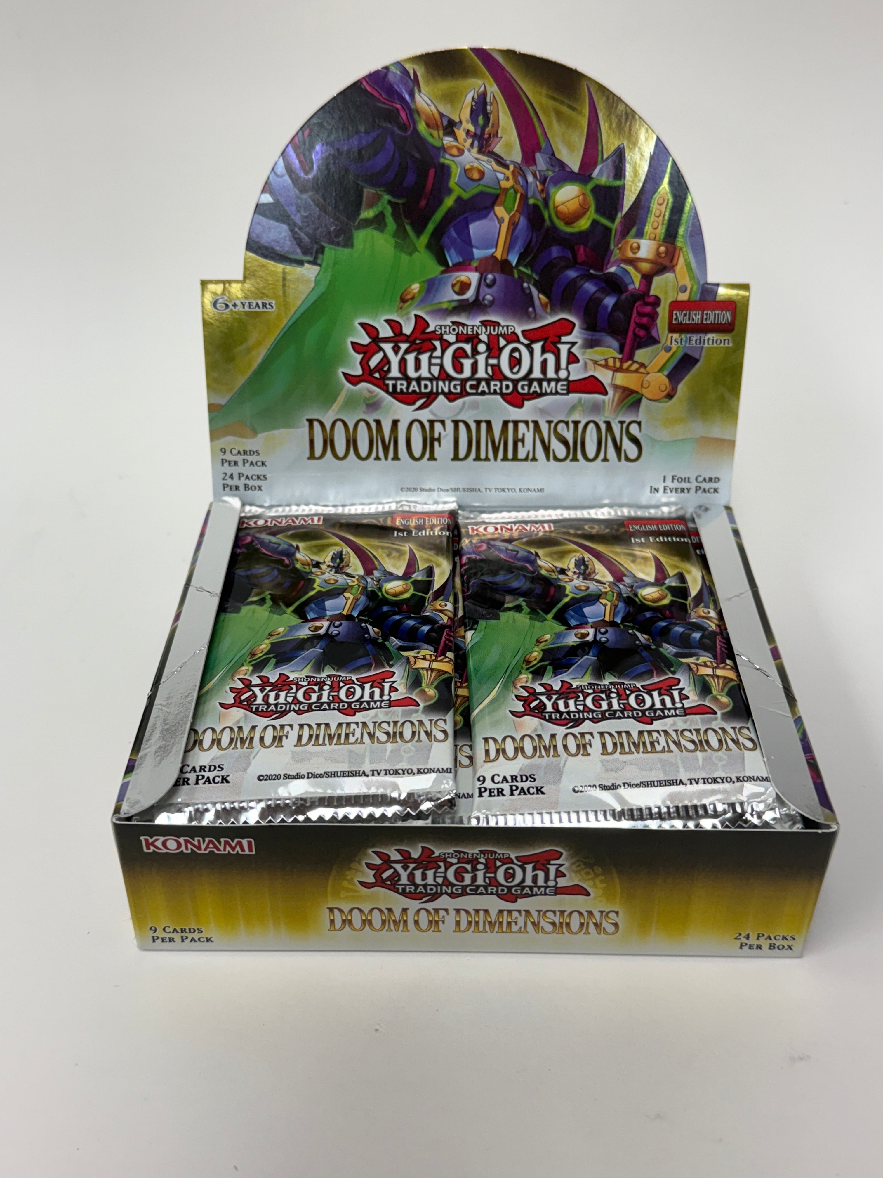 Yu-Gi-Oh: Doom of Dimensions Booster Pack