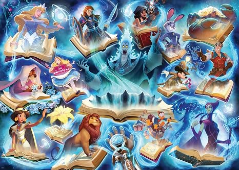 Disney Lorcana Puzzle: Glimmers of the Realm - Sapphire