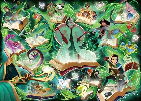 Disney Lorcana Puzzle: Glimmers of the Realm - Emerald