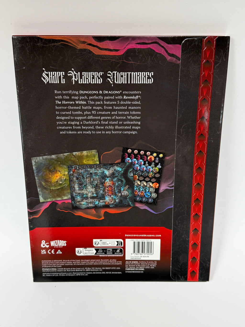 Dungeons & Dragons: Ravenloft The Horrors Within - Map Pack