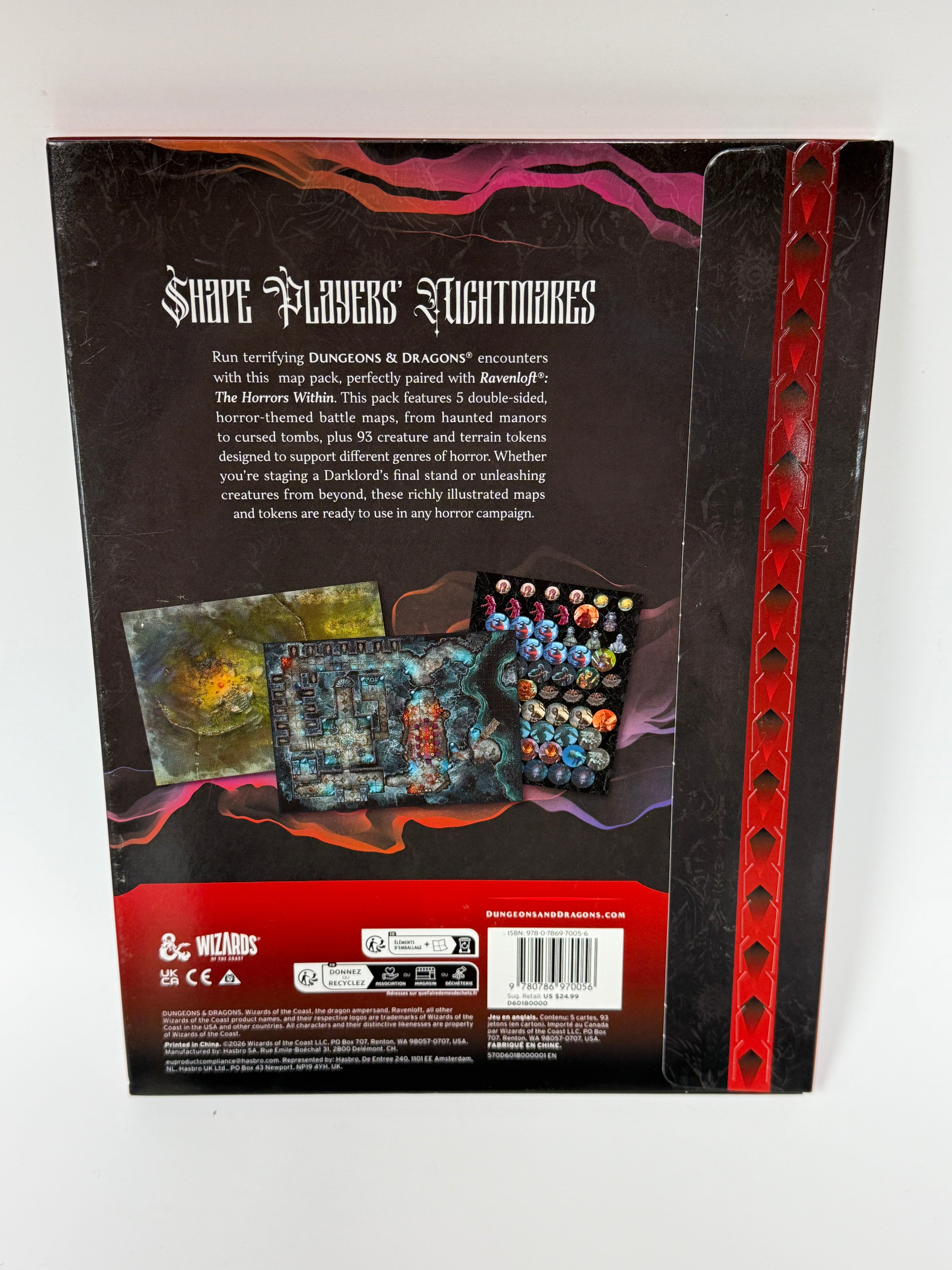 Dungeons & Dragons: Ravenloft The Horrors Within - Map Pack