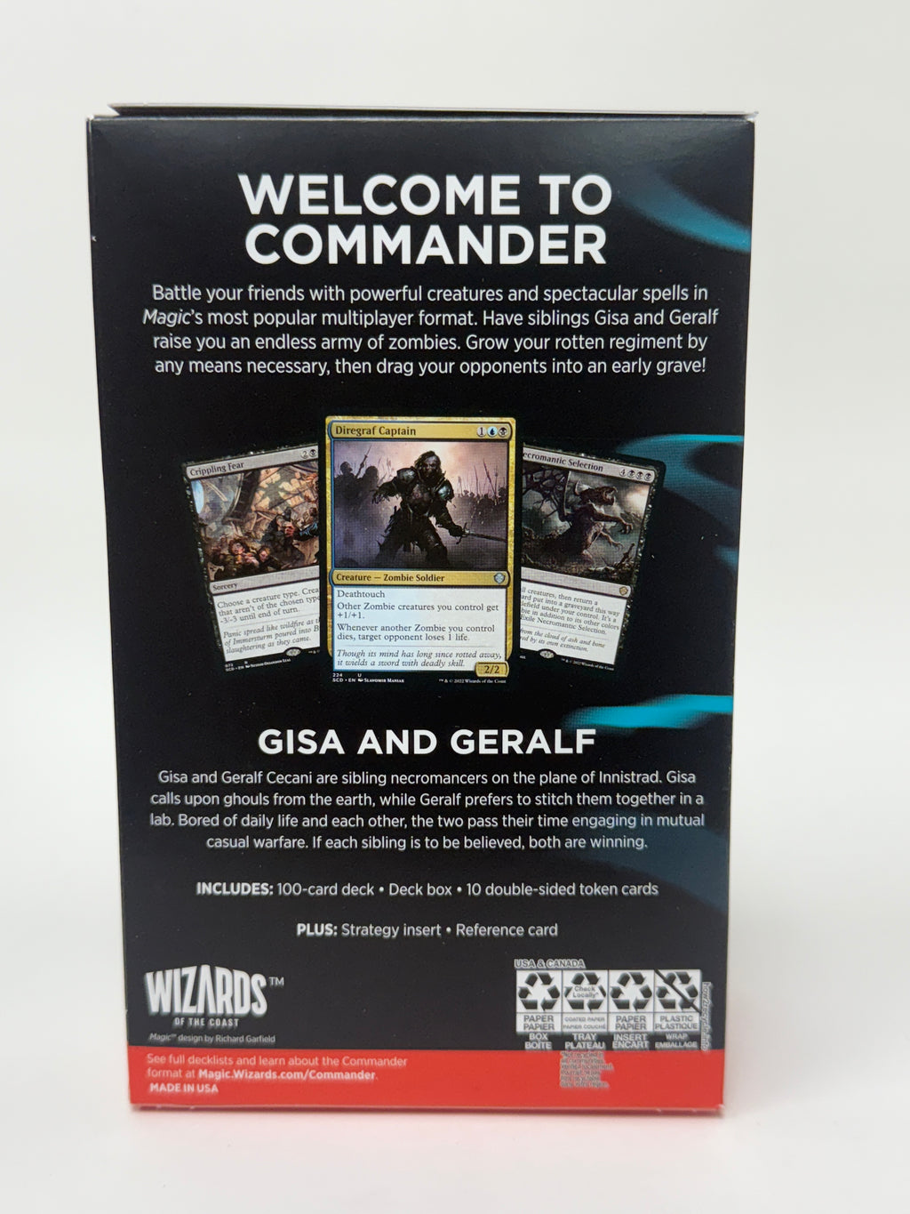 Magic The Gathering: Grave Danger Starter Commander Deck