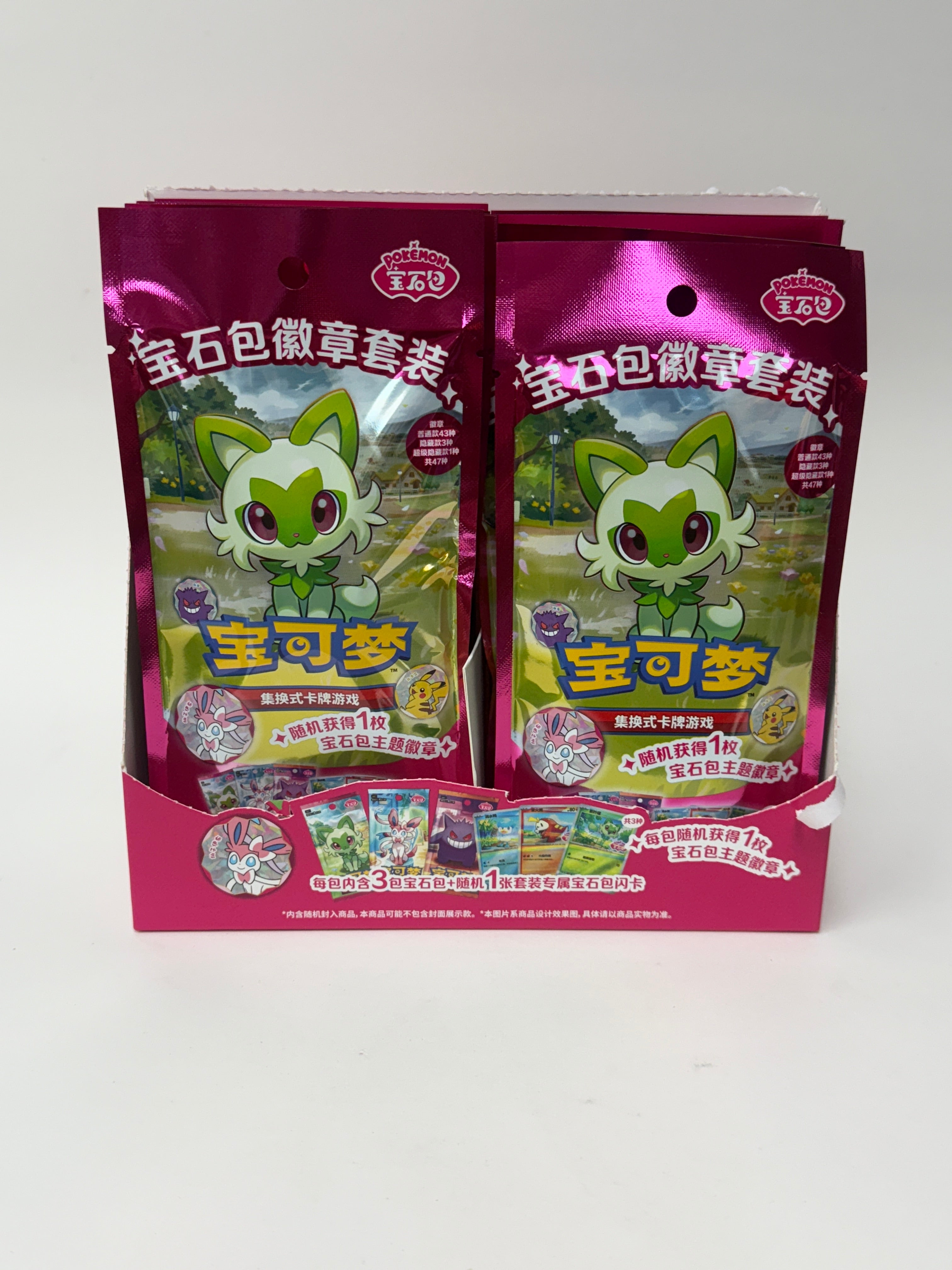 Pokemon: Gemstone Badge Set Pack