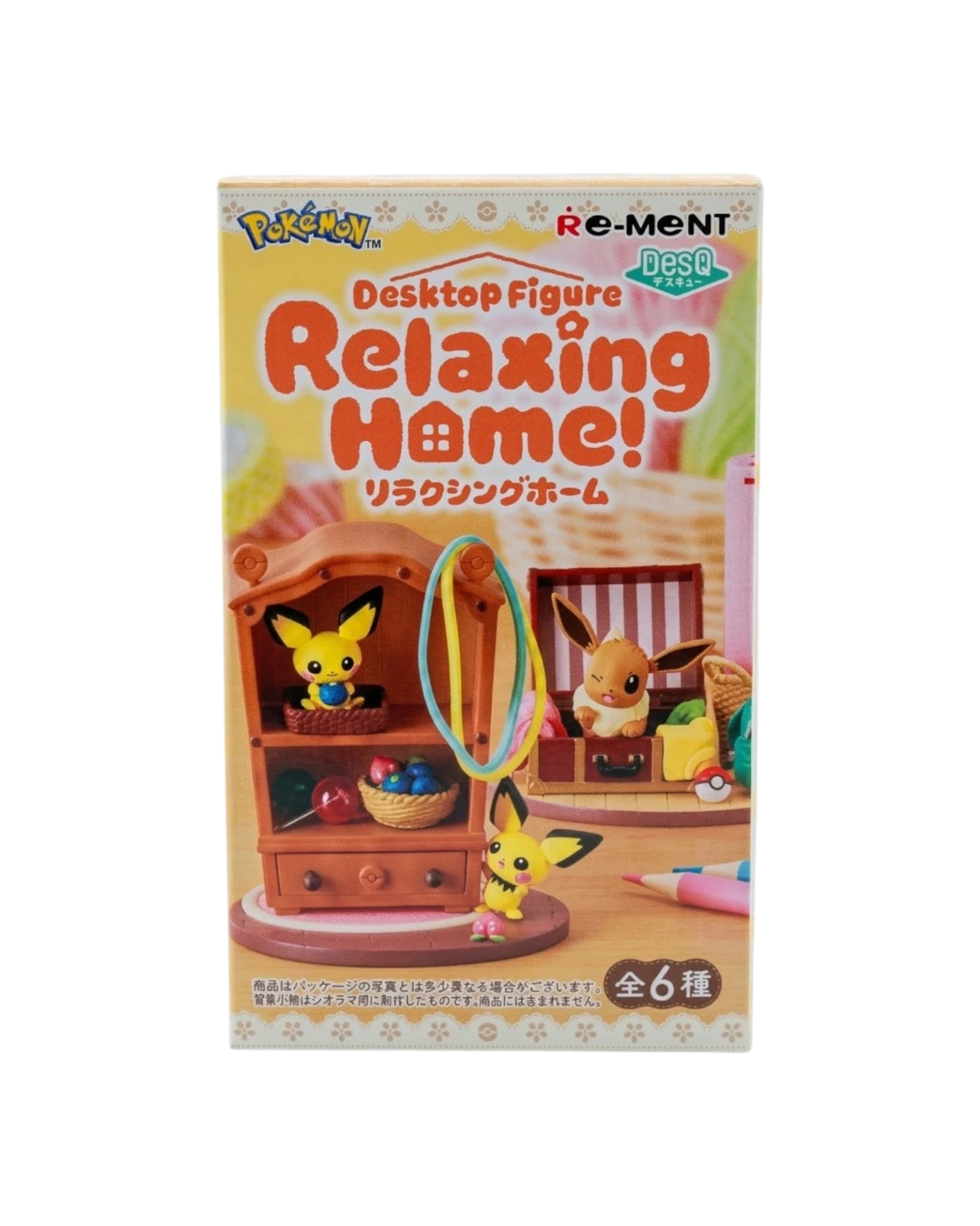 Re-Ment: Pokémon - DesQ Relaxing Home Blind Box