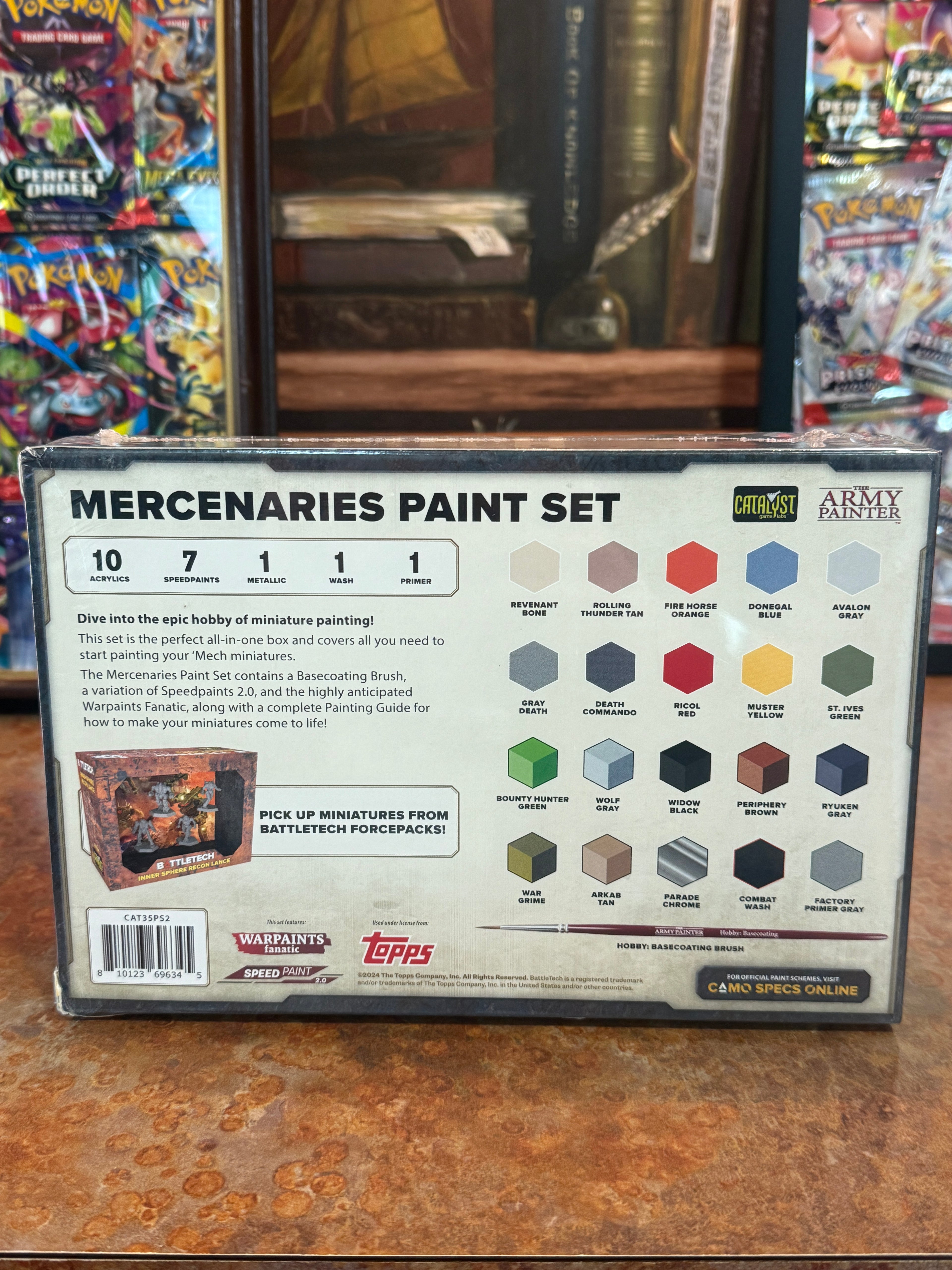 Battletech Mercenaries Paint Set