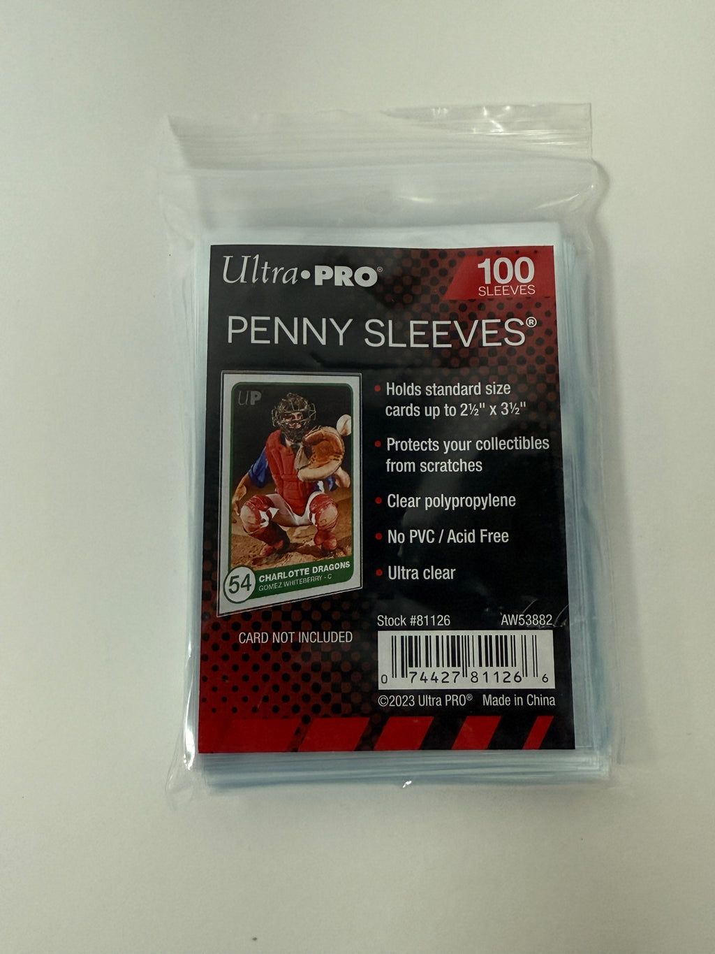 Ultra Pro Penny Sleeves - 100 Sleeve Pack