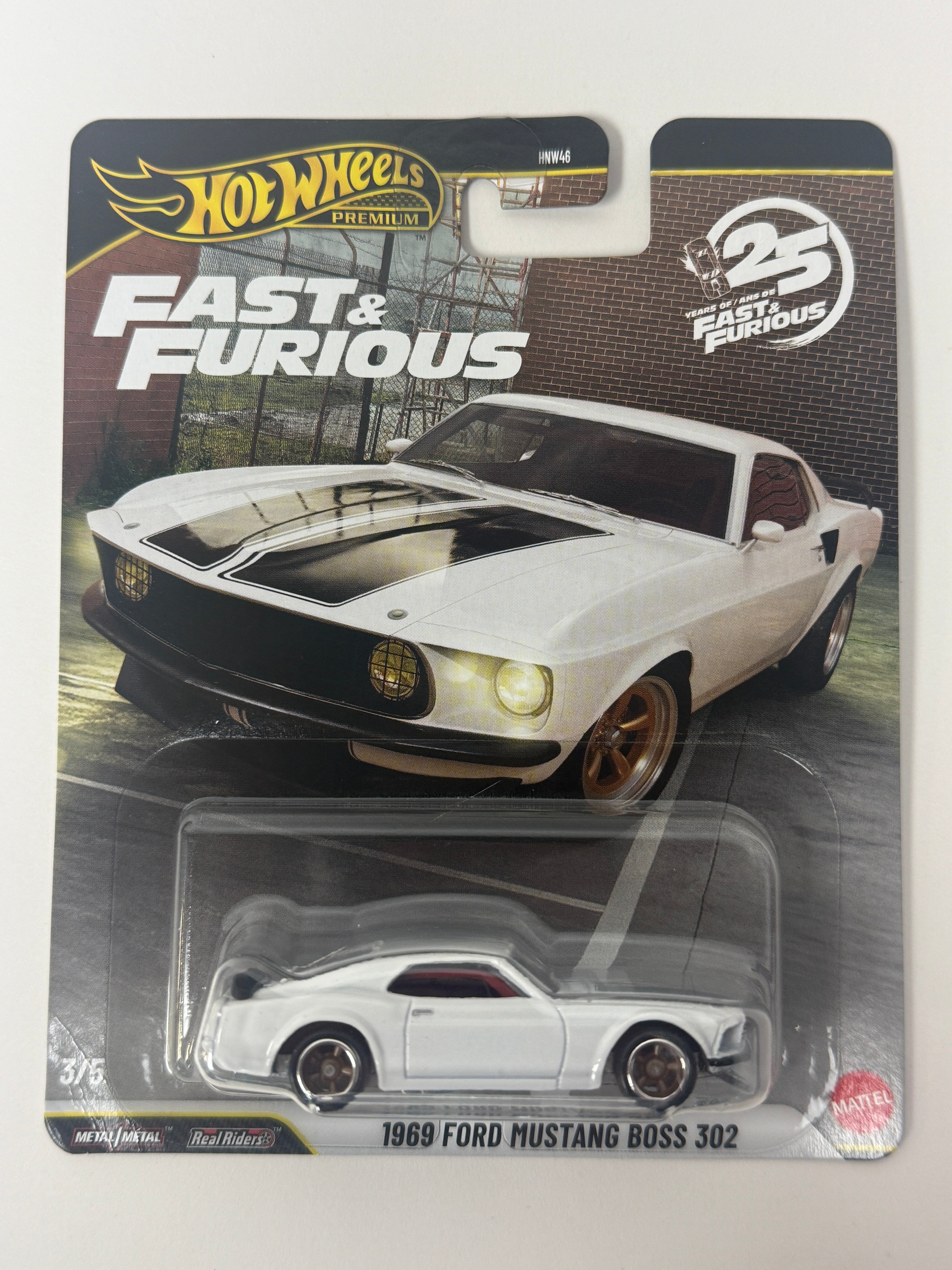 Hot Wheels Fast & Furious - 1969 Ford Mustang Boss 302