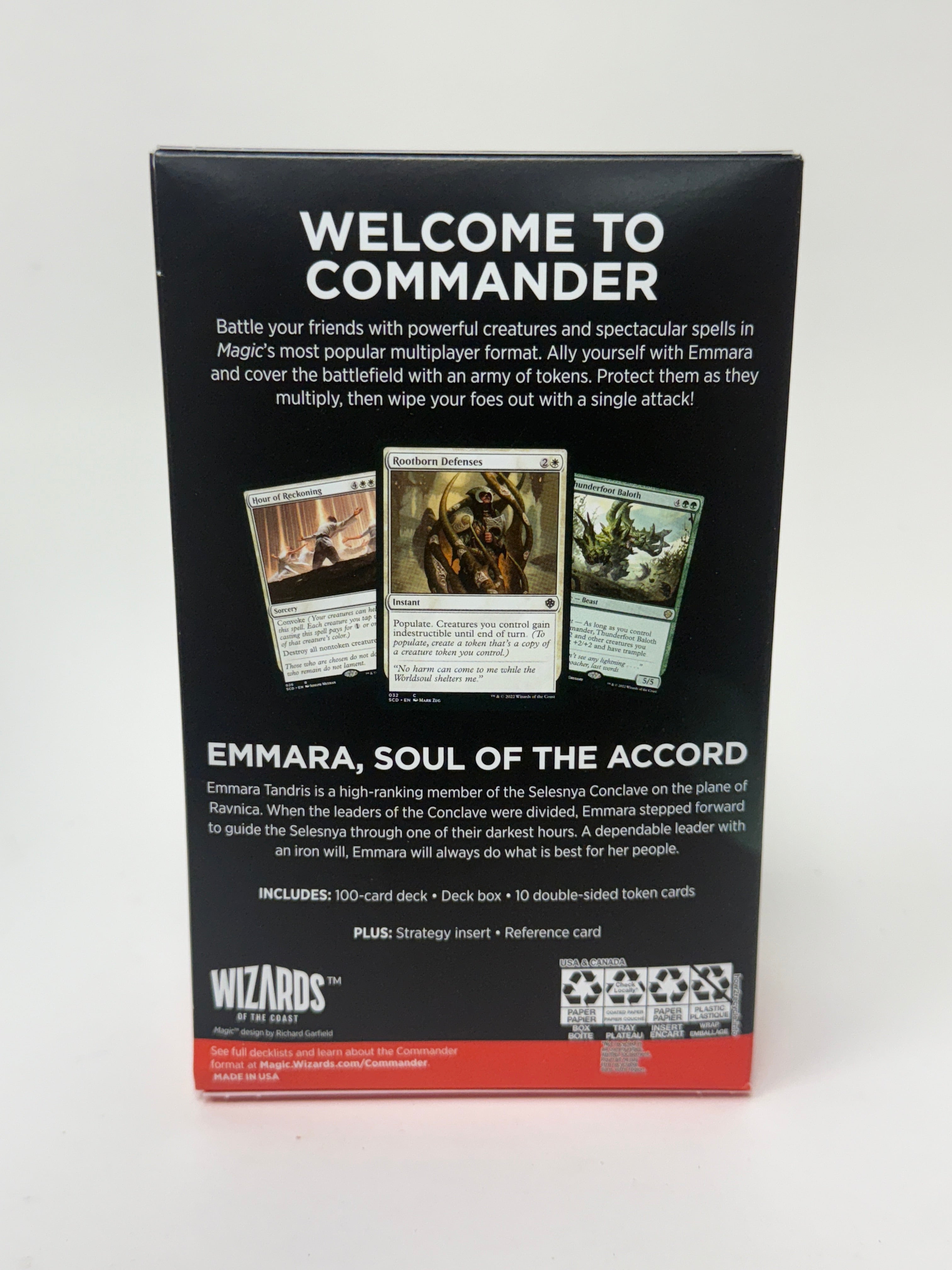 Magic The Gathering: Token Triumph Starter Commander Deck