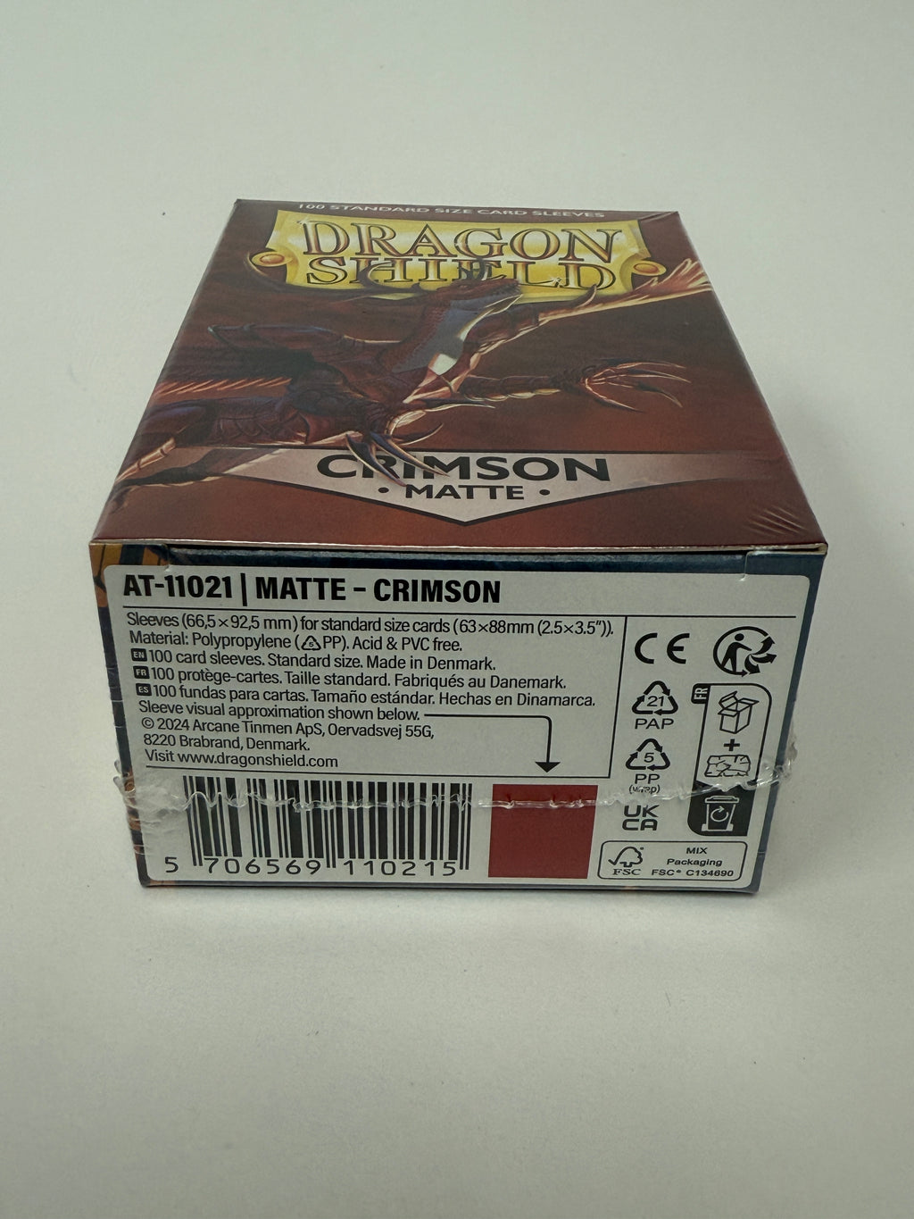 Dragon Shield Standard Size Matte Sleeves