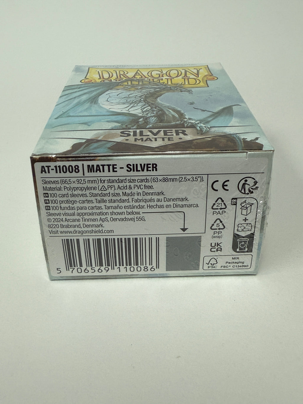 Dragon Shield Standard Size Matte Sleeves