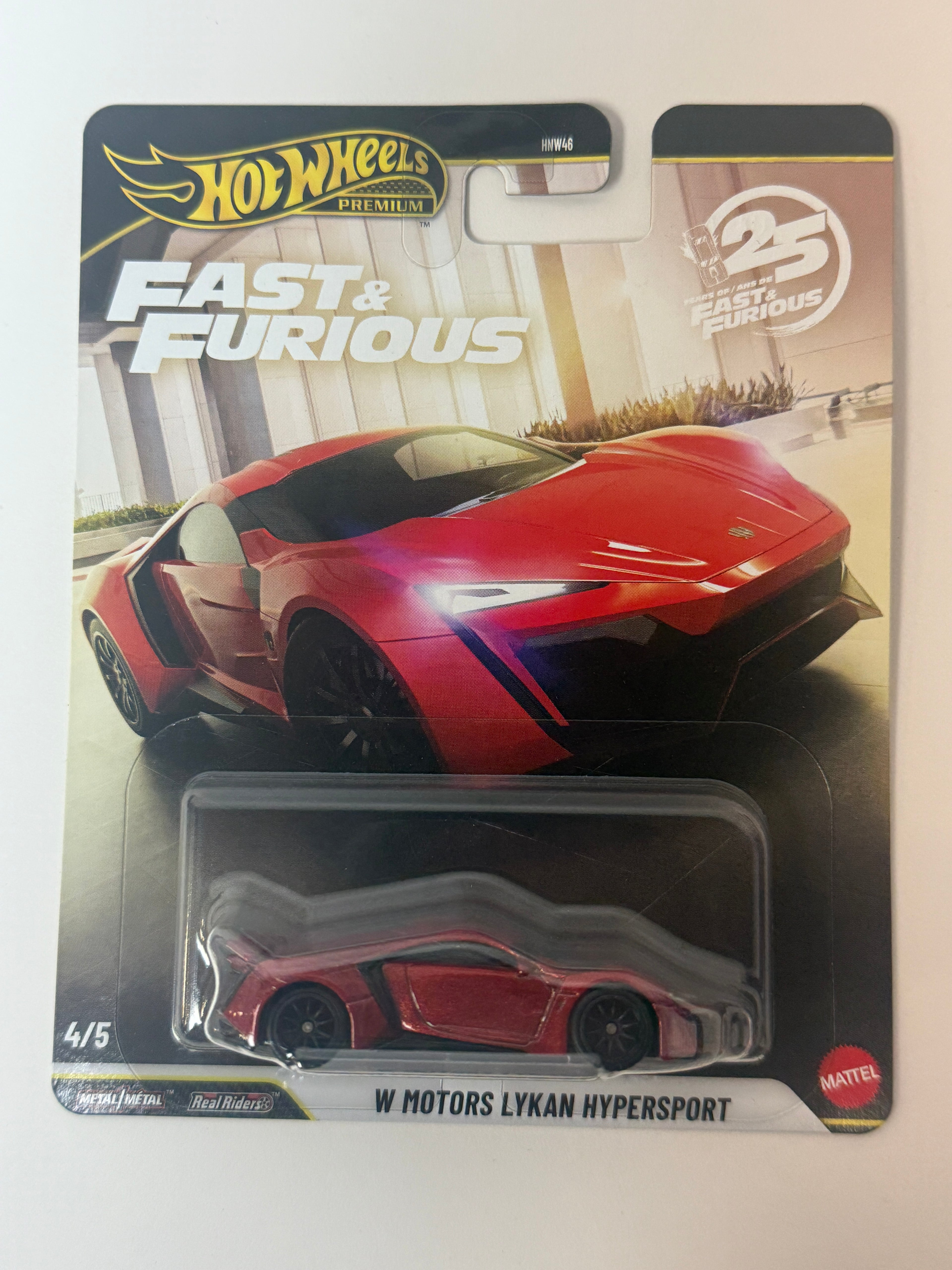 Hot Wheels Fast & Furious - W Motors Lykan Hypersport