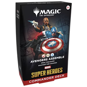 Magic The Gathering: Marvel Super Heroes - Commander Deck