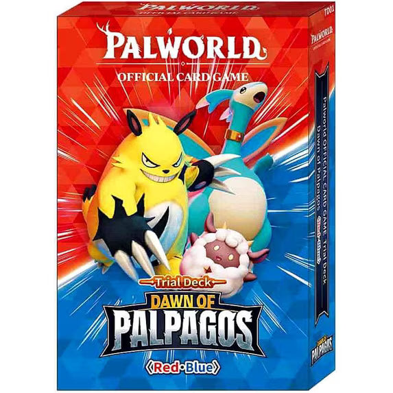 Palworld Card Game - Dawn of Palpagos - Red/Blue Trial deck