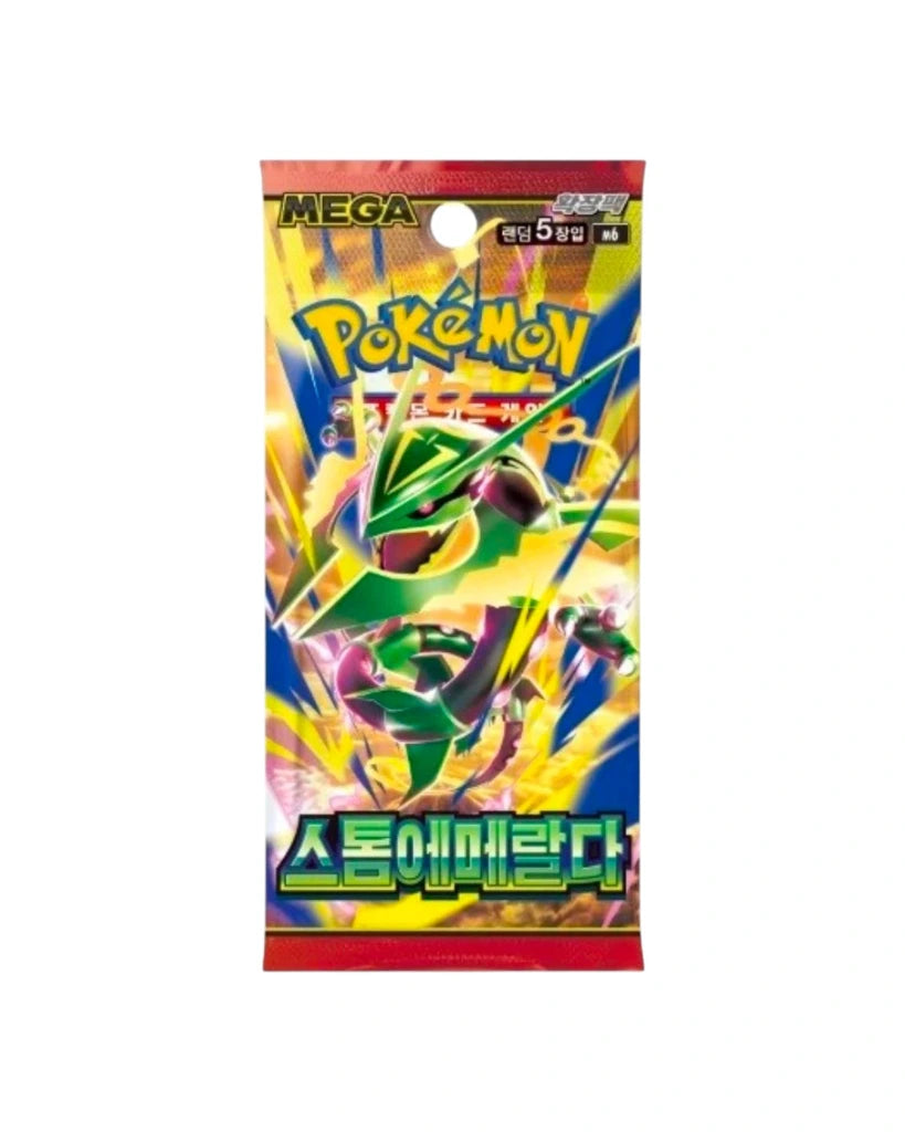 Pokémon TCG: MEGA - Storm Emeralda Booster Pack - Korean