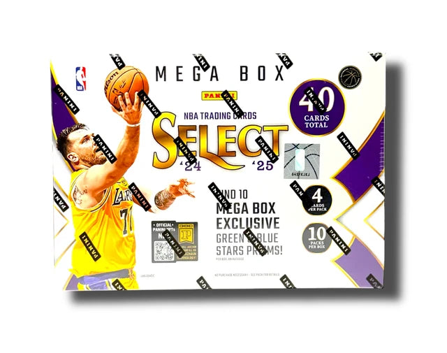 2024-2025 Panini Select NBA Hobby Mega Box