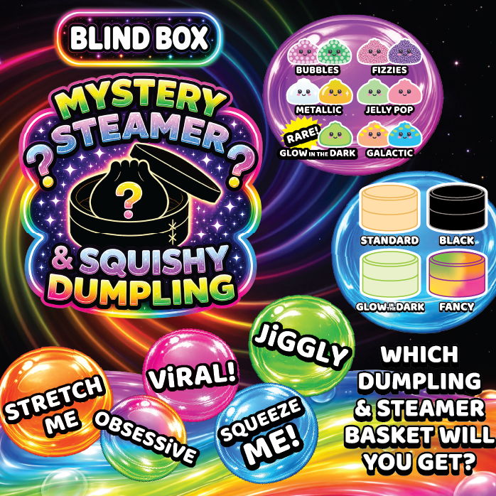 Fun Doh BLIND BOX Squishy Steamer Dumpling (Each)