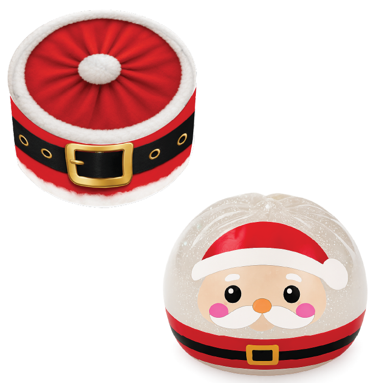 Fun Doh Christmas Dumpling Squishy Toy (Each - Chosen at Random)