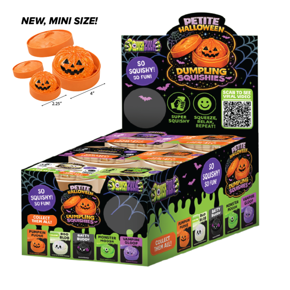 Fun Doh Petite (Mini) Halloween Squishy Dumplings (Each - Chosen at Random)