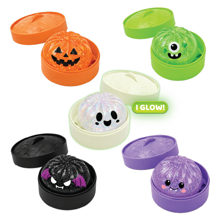 Fun Doh Petite (Mini) Halloween Squishy Dumplings (Each - Chosen at Random)