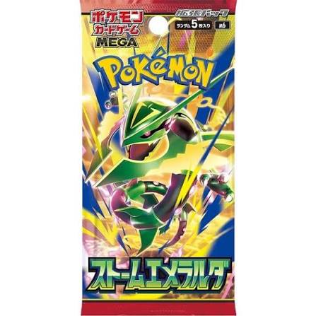 Pokémon TCG: MEGA - Storm Emeralda Booster Pack - Japanese